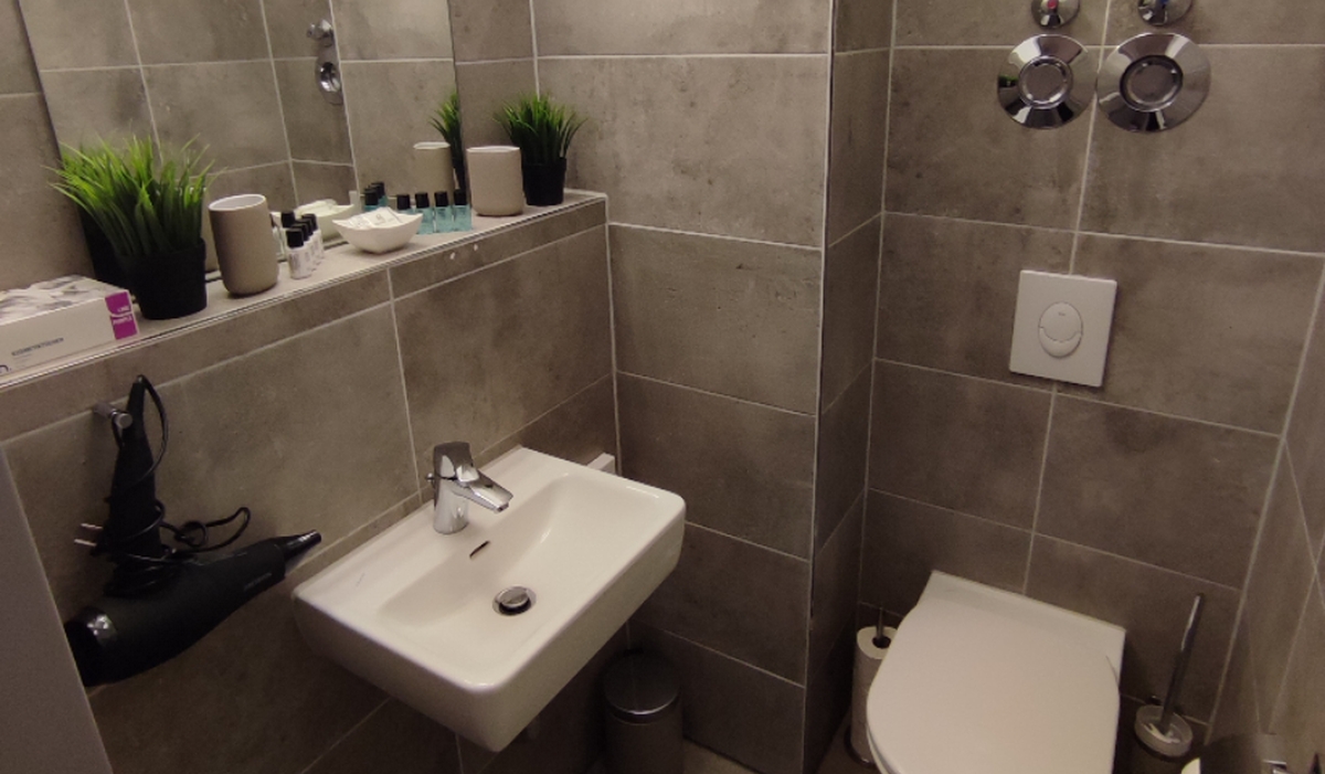 WC, Familien-Apartment XL, Serviced Apartments SPREEPOLIS Berlin