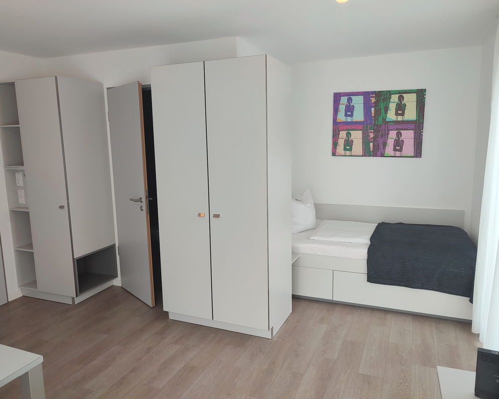 Schlafen im Penthouse Apartment, Serviced Apartments SPREEPOLIS Berlin